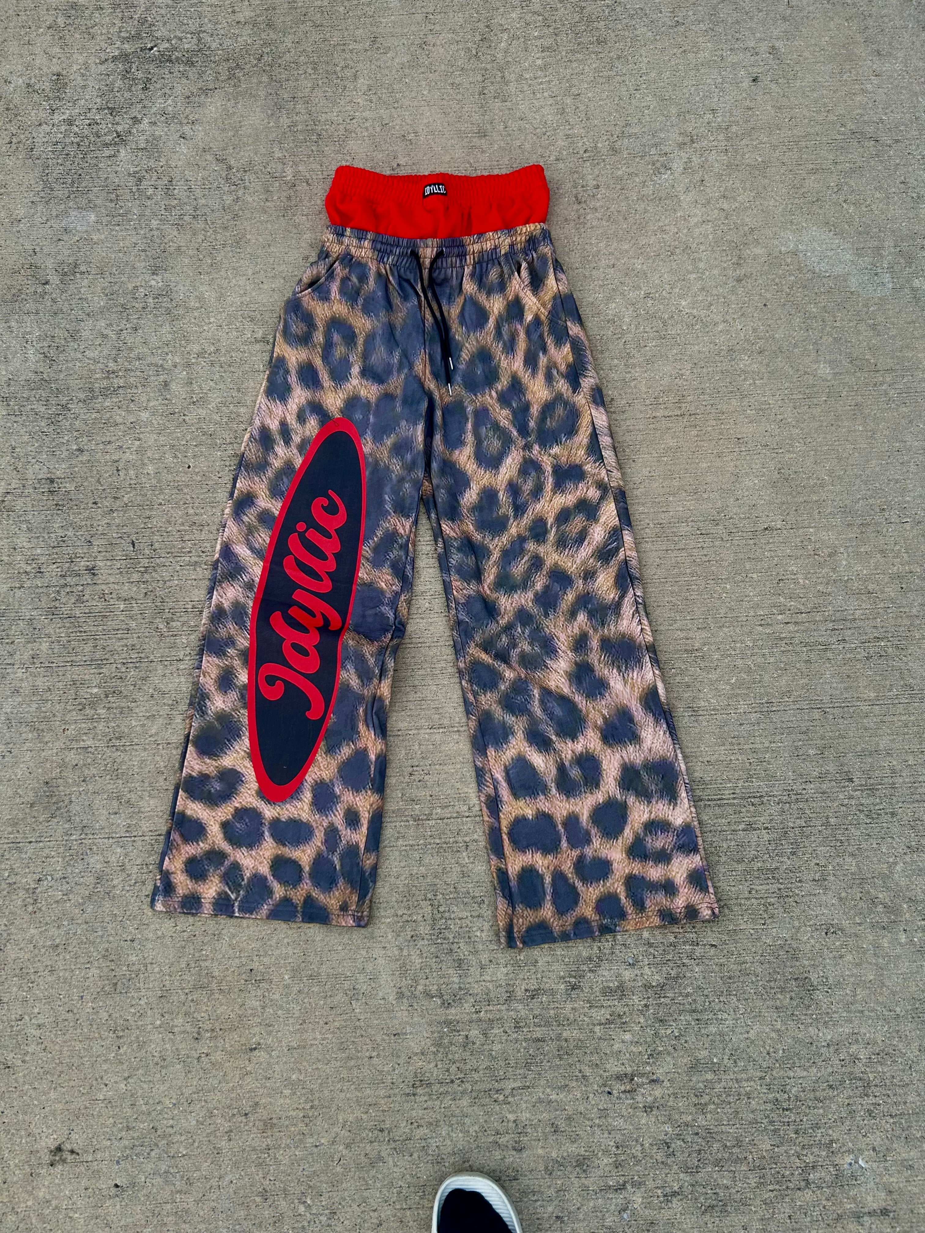 Leopard Boxer Sweatpants